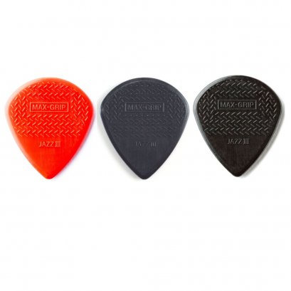Dunlop Max-Grip Jazz III Nylon  Pick