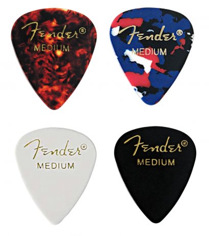 Fender Classic Celluloid 351 Guitar Pick