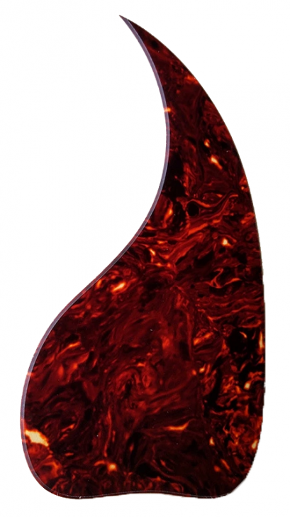 High quality J45 Acoustic Guitar pickguard - Brown Tortoise