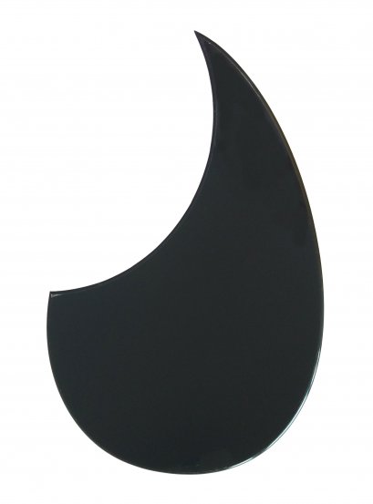 High quality OM Acoustic Guitar pickguard - Black