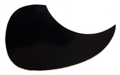 Black Acoustic Pickguard