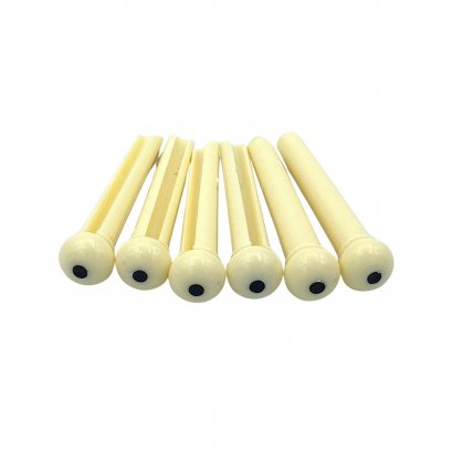 Plastic Bridge Pins, Ivory