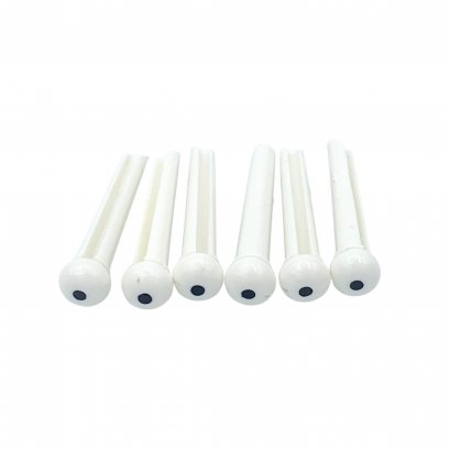 Plastic Bridge Pins, White
