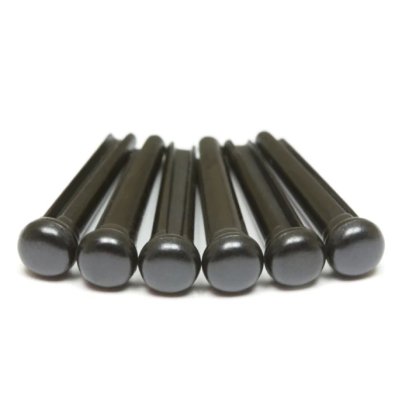 TUSQ Bridge Pins Traditional Style PP-2100 Black / No Dot