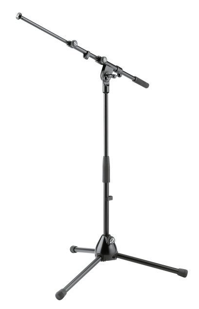 K&M 25900 Low-level Microphone stand with extendable boom arm
