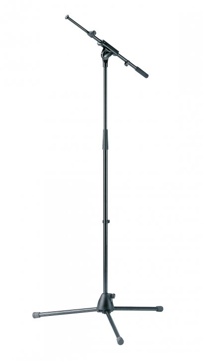 K&amp;M 27195 Microphone stand with extendable boom arm