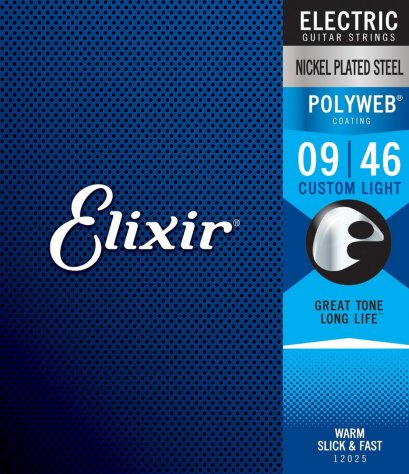 Elixir Electric Srings Polyweb Custom Light 9-46