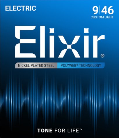 Elixir Electric Srings Polyweb Custom Light 9-46