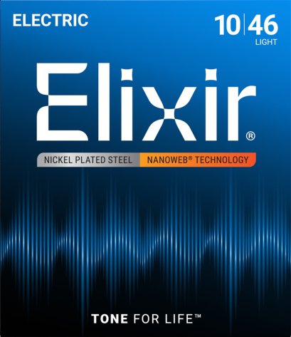 Elixir Electric Srings Nanoweb Light 10-46