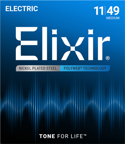 Elixir Electric Srings Polyweb Medium 11-49