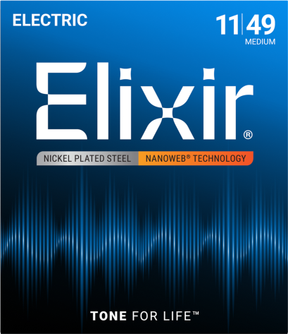 Elixir Electric Srings Nanoweb Medium 11-49
