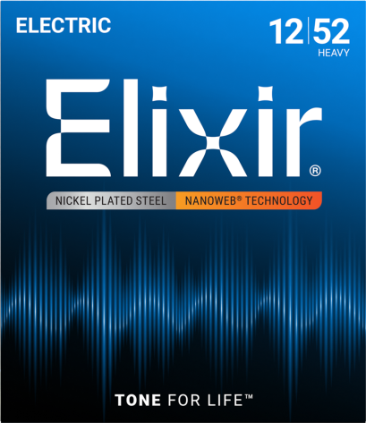 Elixir Electric Srings Nanoweb Heavy 12-52