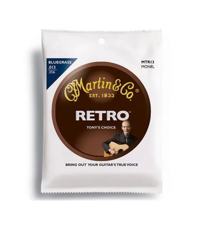 Martin Retro Bluegrass Tony Rice Guitar Strings 13-56