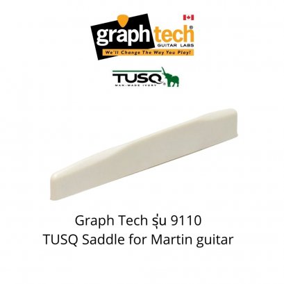 TUSQ Saddle PQ-9110 3/32&quot; Compensated for Martin guitar