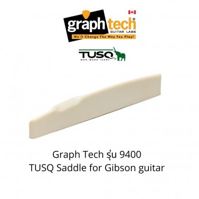 TUSQ Saddle PQ-9400 1/8&quot; Compensated for Gibson guitar