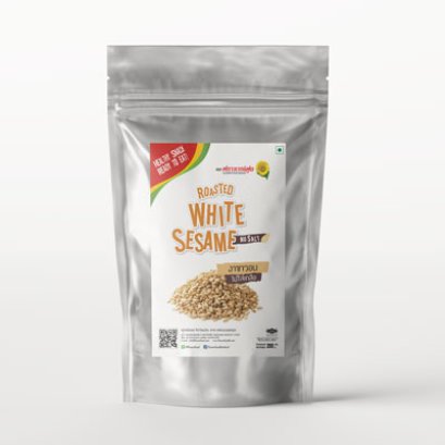 (2 แถม 1) งาขาวอบ ไม่ใส่เกลือ 200 กรัม