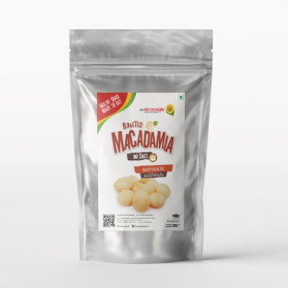 ฟลาวเวอร์ฟูดแมคคาเดเมียอบไม่ใส่เกลือ ห่อใหญ่