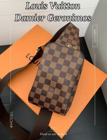 Louis Vuitton Damier Geronimos Bag