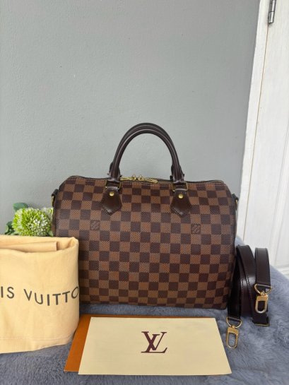 Louis Vuitton Speedy Bandouli&egrave;re 30 Damier