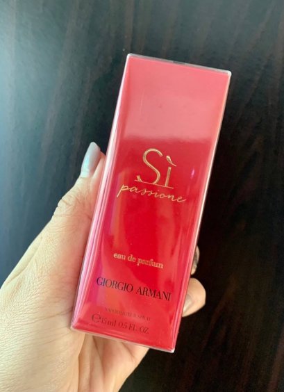 น้ำหอมจิ๋ว Giorgio Armani S&igrave; passion edp [ หัวสเปรย์ ]
