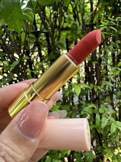 Gucci Lipstick รุ่น Matte  สี 505 Janet Rust  ปริมาณ 1g