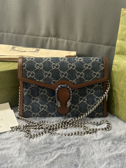 Gucci Dionysus Denim WOC / Super Min