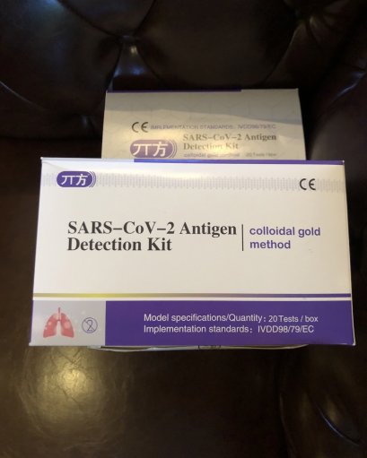 SARS-CoV-2 Antigen Detection Kit (20 tests/box)