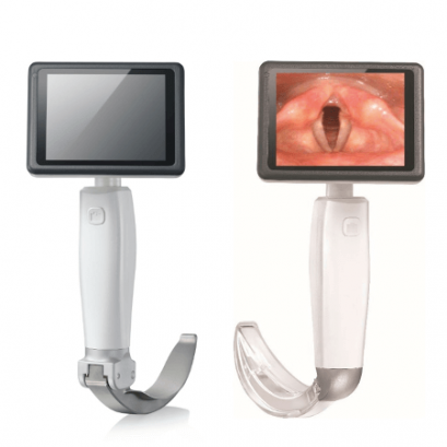 เครื่องช่วยใส่ท่อช่วยหายใจระบบวิดีทัศน์ HugeMed  (Video laryngoscope) VL3R VL3D