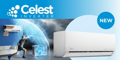 MSCE-25CRFN8-ID ไมเดีย MIDEA แบบติดผนัง รุ่น CELEST INVERTER R-32 ขนาด 24,000BTU เบอร์5 รีโมทไร้สาย 2026