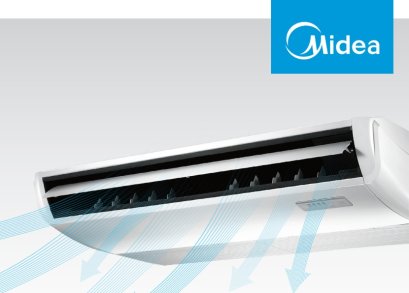 MUE-14CRDN8-Q แอร์ไมเดีย MIDEA แบบตั้ง-แขวน รุ่น MUE Inverter R-32 ขนาด 14,000BTU #5⭐ รีโมทไร้สาย 2026 (เฉพาะเครื่อง)