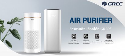 เครื่องฟอกอากาศ กรี GREE Air Purifier Home Appliances รุ่น GCF350AE ขนาด24-42sqm (เฉพาะเครื่อง)