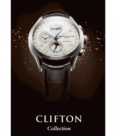  Baume & Mercier : Clifton Chronograph Complete Calendar       