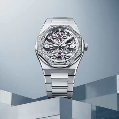 GIRARD-PERREGAUX Laureato Three Gold Bridges