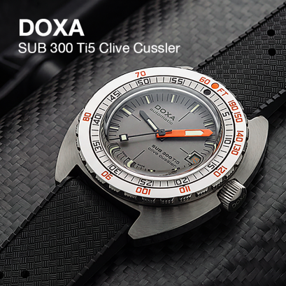 DOXA SUB 300 Ti5 Clive Cussler