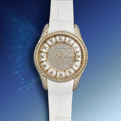 TIFFANY & CO. Enamel watch 