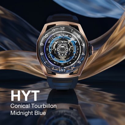 HYT Conical Tourbillon Midnight Blue