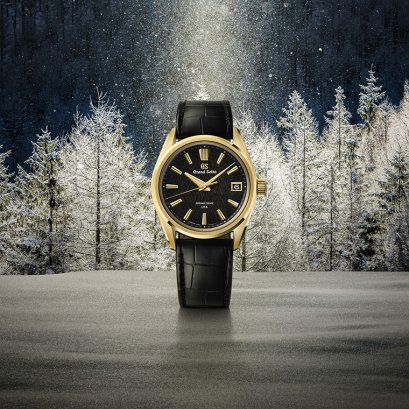GRAND SEIKO Evolution 9 Collection Spring Drive U.F.A. Ice Forest at Dawn SLGB006