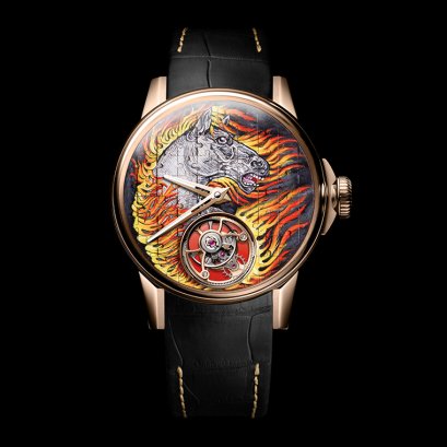 LOUIS MOINET Tourbillon Puzzle Fire Horse