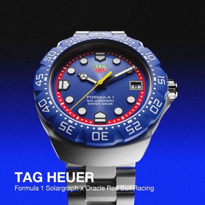 TAG HEUER Formula 1 Solargraph x Oracle Red Bull Racing 