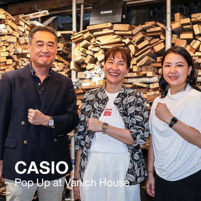 CASIO Pop Up at Vanich House