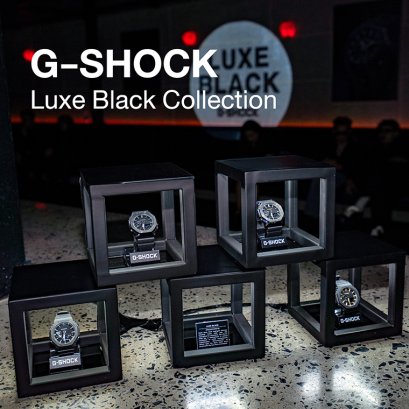 G-SHOCK Luxe Black Collection 