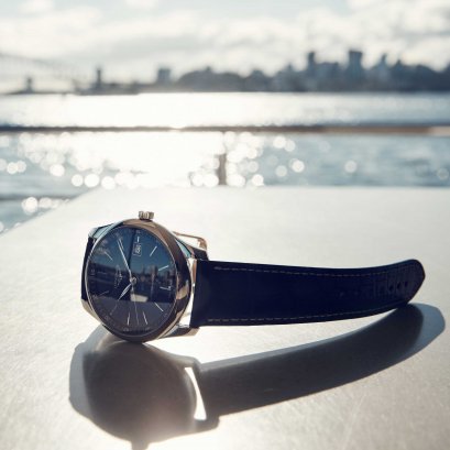 NOT FEELING BLUE WITH THE NEWEST BLUE DIAL.