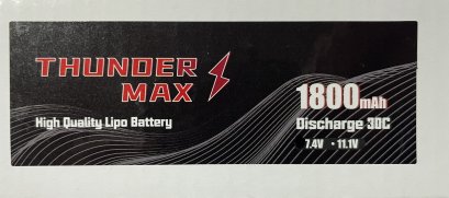 แบตเตอรี่ Li-Po 7.4V 1800 mAh 30C