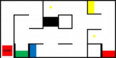 สนามแข่งขันหุ่นยนต์ระดับสูง ประถม ชุดเต็ม