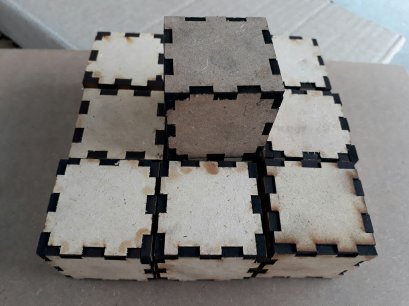 ลูกบาศก์ ขนาด 3x3x3 cm (1 ชิ้น)