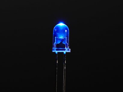 LED 5mm. Blue (Super Bright)