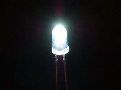 LED 5mm. White (Super Bright)
