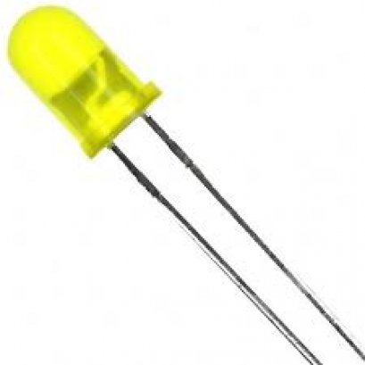LED 5mm. Yellow(สีเหลือง)