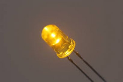 LED 5mm. Yellow (Super Bright)