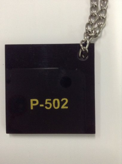 แผ่นอะคริลิคสีดำ หนา 3 mm. ขนาด 30x30 ซม.